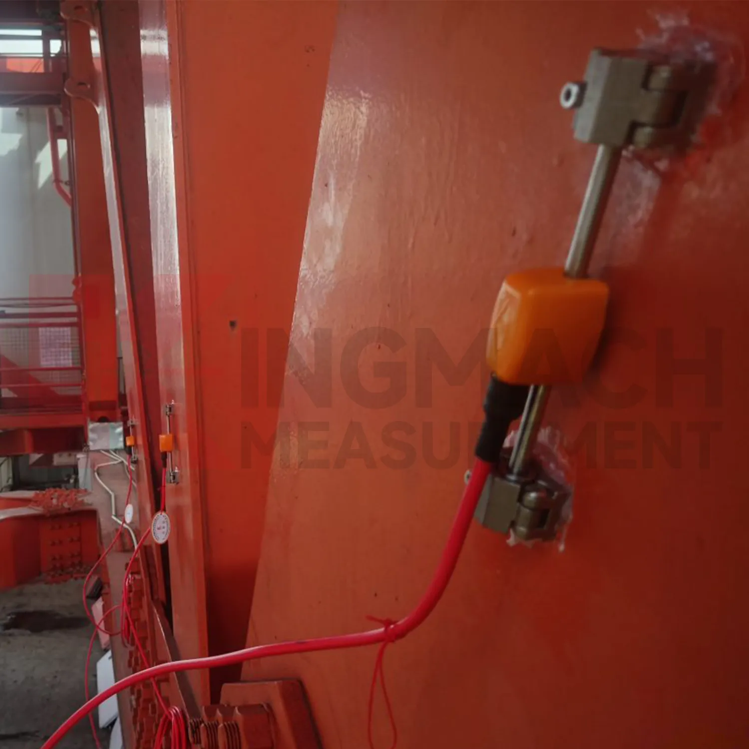 Intelligens vibrációs huzal nyúlásmérő (felületi modell) JMZX-212HAT/HB 5. kép