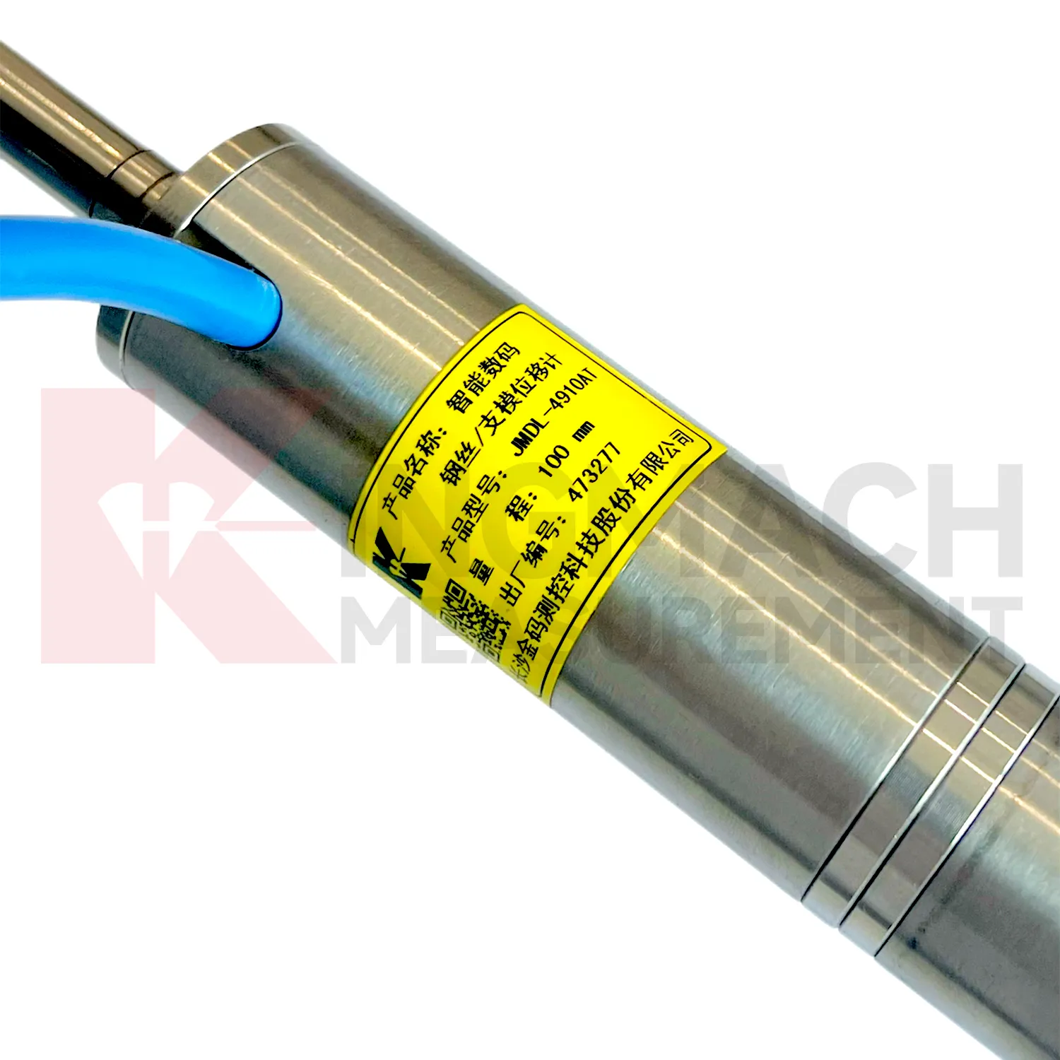 Intelligens zsaluzat elmozdulásmérő/ acélhuzal elmozdulásmérő JMDL-49XXAT 5. kép