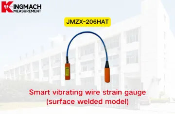 [KINGMACH] JMZX-206HAT Intelligens vibrációs huzal nyúlásmérő (felületre hegesztett modell)