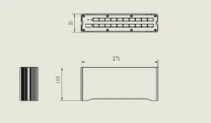 8-csatornás digitális hőmérséklet-mérő modulJMWT-8DTH 6. kép