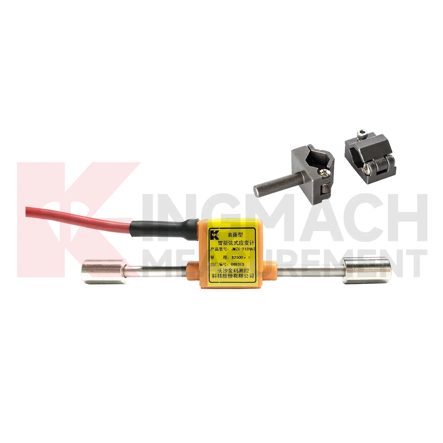 Intelligens vibrációs huzal nyúlásmérő (felületi modell) JMZX-212HAT/HB