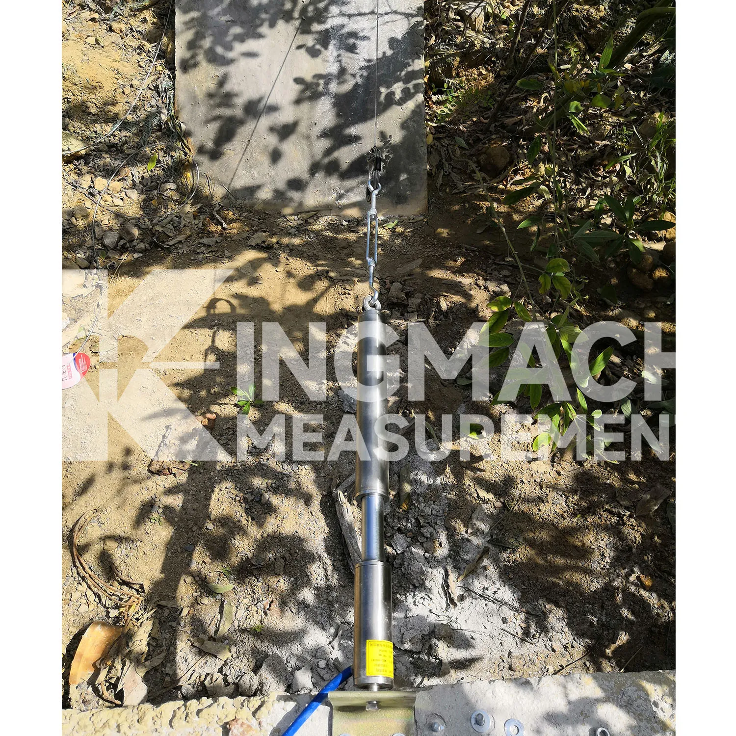 Intelligens zsaluzat elmozdulásmérő/ acélhuzal elmozdulásmérő JMDL-49XXAT 2. kép