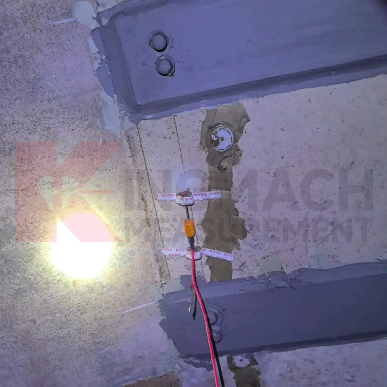 Intelligens vibrációs huzal nyúlásmérő (felületi modell) JMZX-212HAT/HB 4. kép