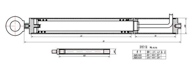 Intelligens zsaluzat elmozdulásmérő/ acélhuzal elmozdulásmérő JMDL-49XXAT 7. kép